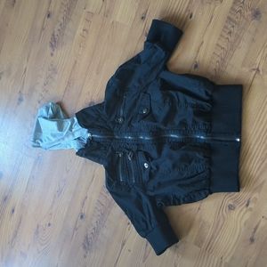 Maurices Cropped Zipper Jacket
